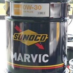SUNOCO エンジンオイル　20ℓ缶　新品未開封　0w30 0w20 5w30