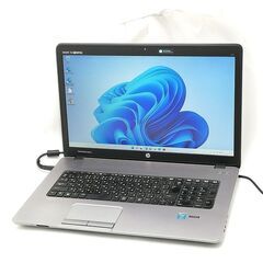 激安 赤字覚悟 日本製 17.3型ワイド ノートパソコン hp 470 G1 中古美品 第4世代Core i5 8GB DVD 無線 Wi-Fi Webカメラ Windows11 Office済 激安 赤字覚悟 日本製 17.3型ワイド ノートパソコン hp 470 G1 中古美品