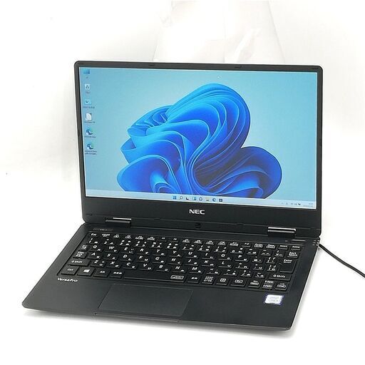赤字覚悟 高速SSD フルHD 12.5型ワイド 軽量 ノートパソコン NEC PC-VKT12HZG1 中古美品 第7世代Core i5 8GB 無線 Bluetooth Windows11 Office