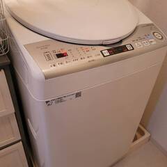 SHARP（シャープ） [縦型洗濯乾燥機 (洗濯8.0kg/乾燥4.5kg)]  ホワイト系