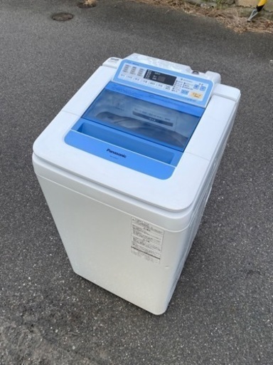 ☘️大阪市から阪南市まで配達設置無料パナソニック洗濯機７キロ保証有り