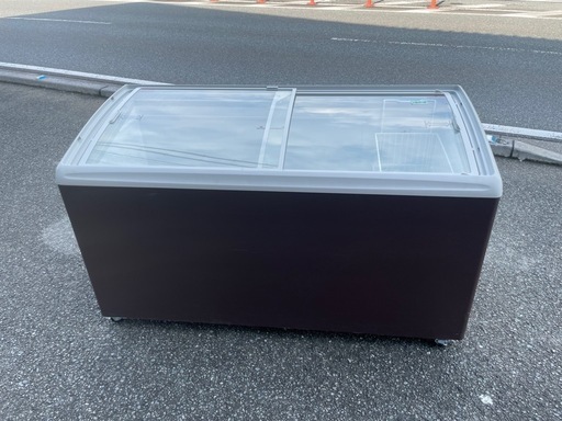 ■中古品 ダイレイ冷凍ショーケース RIO-150e 2021年 405L 100V 1500ｘ650ｘ880ｍｍ 動作問題なし■