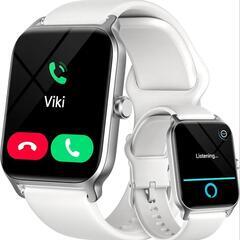 スマートウォッチ【通話機能付き＆Alexa音声2024】