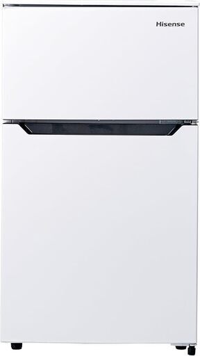 17,500→6,000ハイセンス 小型 冷蔵庫 幅48.1cm 93L ホワイト HR-B95A 2ドア 右開き 大容量冷蔵室67L 耐熱天板