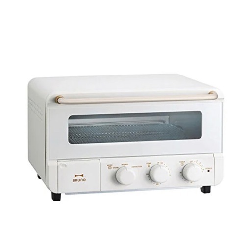 【新品未使用】BRUNO crassy+ Steam \u0026 Bake Toaster / ホワイト