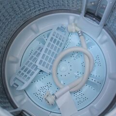 AQUA 全自動洗濯機ガラストップデザインモデル大容量7Kg 2021年製 美品