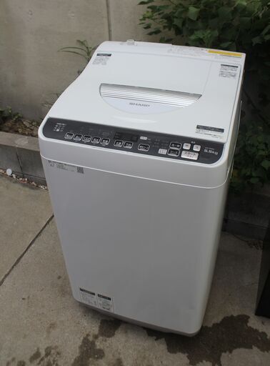 SHARP 洗濯乾燥機 5.5kg/3.5kg ES-TX5DJ-W 2021年製