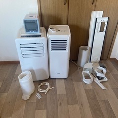スポットエアコン ポータブルクーラー 冷風扇まとめて