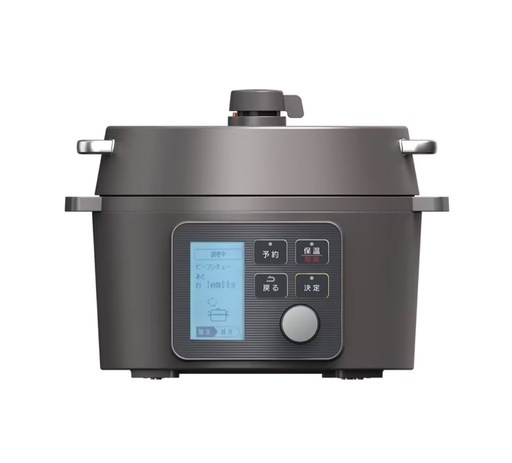 アイリスオーヤマ　電気圧力鍋 KPC-MA2-B（ブラック）  2.2L