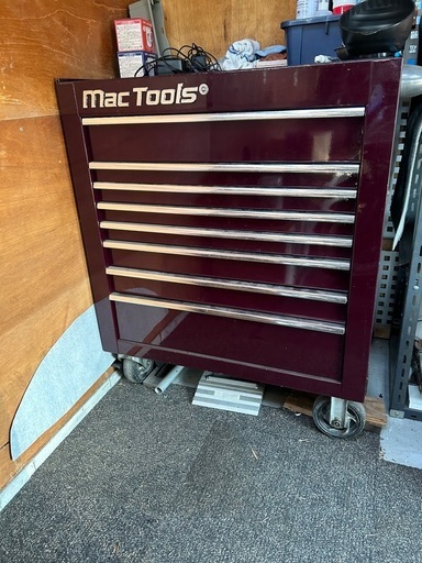 マックツール　　MAC キャビネット　キャビネット　スナップオン　工具箱　バイク　車　趣味　ガレージ