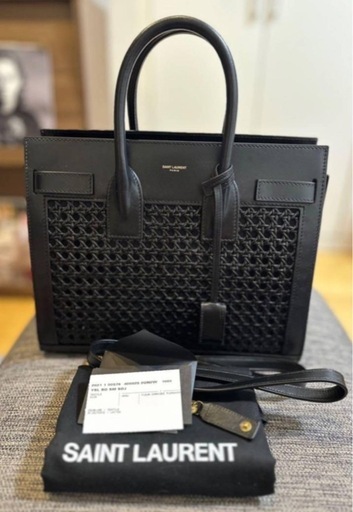 【ほぼ新品】定価36万　サンローラン サックドジュール ナノ