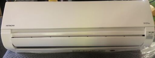 標準取付費込！６～８畳用【スターズ吉野店】HITACHI　ルームエアコン　白くま君　RAS-A22F（W)　2018年製