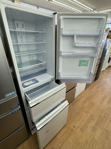 ☆ジモティ割あり☆ MITSUBISHI 冷蔵庫 MR-CX37A-W1 365L 17年製 動作