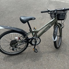 【受け渡し確定】　ジープ　jeep　自転車　子供用自転車　22インチ　6段変速　JE-22S