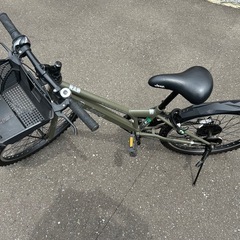 【受け渡し確定】　ジープ　jeep　自転車　子供用自転車　22インチ　6段変速　JE-22S