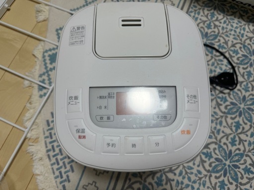 2023年製　アイリスオーヤマ炊飯器