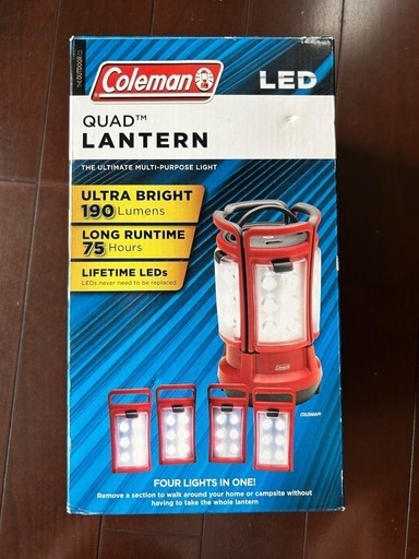 ◾️新品未使用◾️ Coleman QUAD LED LANTERN