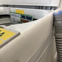 配送可【パナソニック】5K洗濯機★2020年製　分解クリーニング済/6ヶ月保証付　管理番号12607