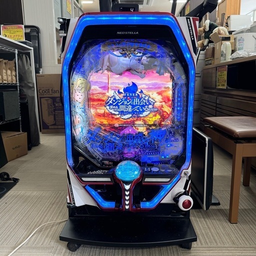 【超美品‼️】サンキョー PFダンジョンに出会いを求めるのは間違っているだろうか ダンまち パチンコ実機 オプション付き♪
