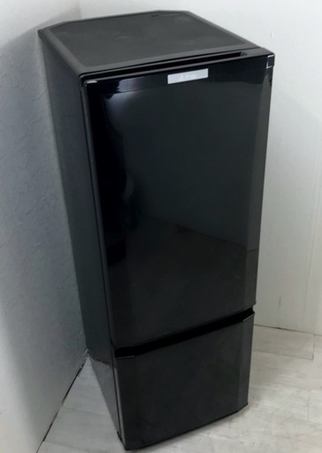 (送料無料) 2019年 極美品 168L 冷蔵庫 ヨコトリポケット 静音設計 MITSUBISHI