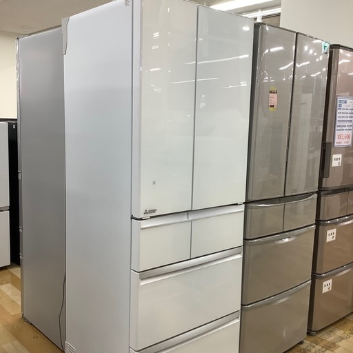 【トレファク ラパーク岸和田店】2022年製 MITSUBISHI 6ドア冷蔵庫　入荷しました【12ヶ月保証】