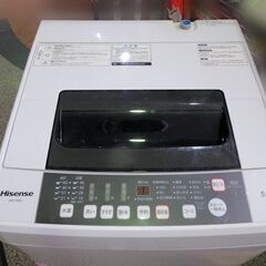 Hisense/ハイセンス◆全自動電気洗濯機 【HW-T55C】2019年製 5.5kg 