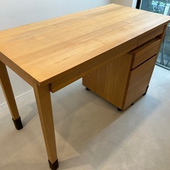 無印良品・木製デスク】