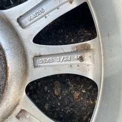 MAZDAデミオ（2016年式）タイヤホイール