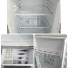 2022年製品 AQUA アクア 126L ノンフロン冷凍冷蔵庫 AQR-J13M(S) 2ドア