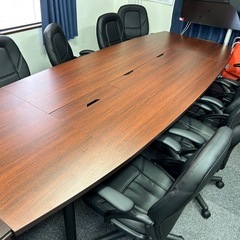 値段相談可
ミーティング テーブル テーブ大型 8人 