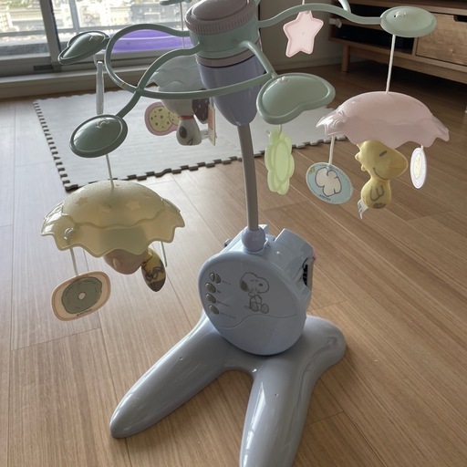 スヌーピー やわらかガラガラメリー