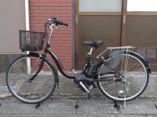ヤマハ 2019 PAS ナチュラ 電動アシスト自転車 ブラウン バッテリー6.2Ah 動作確認済み美品