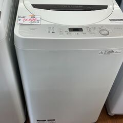リサイクルショップどりーむ天保山店 No13855 洗濯機 SHARP 5.5㎏ 2018年製