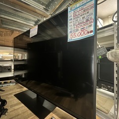 配達可【シャープ】50v液晶テレビ☆2022年製 クリーニング済/6ヶ月保証付