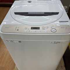 ☆ジモティー割引有☆　ｼｬｰﾌﾟ/洗濯機/ES-GE6D/2019年製