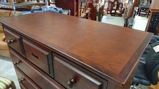 クリエイトファニチャー｜北海｜ハイチェスト85｜7段チェスト タンス  