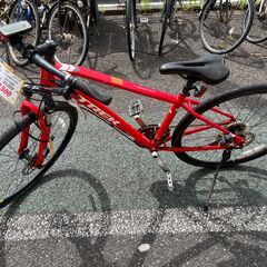 リサイクルショップどりーむ天保山店 No700 自転車 クロスバイク 赤色