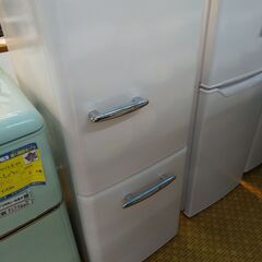 エディオン レトロ調2ドア冷蔵庫 149L ANG-RE151 2022 N24-1280 高く買取るゾウ八幡西店