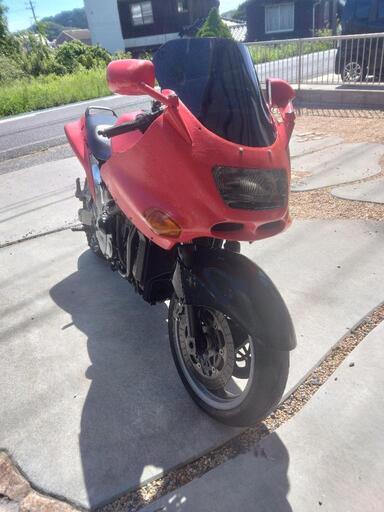 値下げ赤字覚悟！カワサキZZR1100　車検8/4まであり　実動ですがレストアベースで