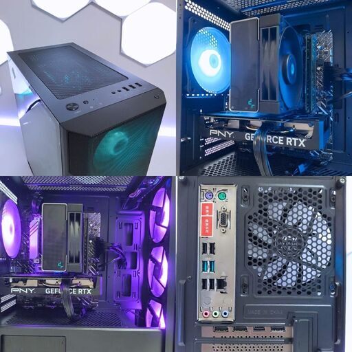 ゲーミング PC フルセット　RTX4060 高スペック 高スペック ゲーミングPCフルセット RTX4060 Core i7-12700 メモリ16GB