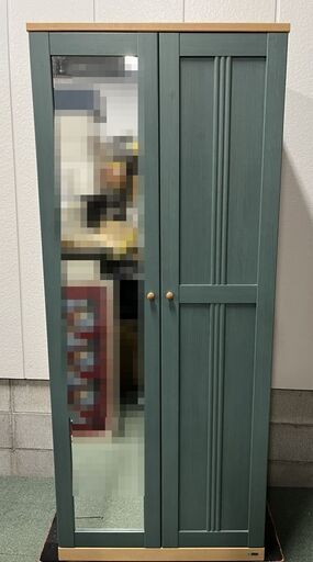 株式会社ユーアイ DREAMER 木製 ワードローブ 洋服タンス おしゃれ 幅76cm×奥行57cm×高さ180cm