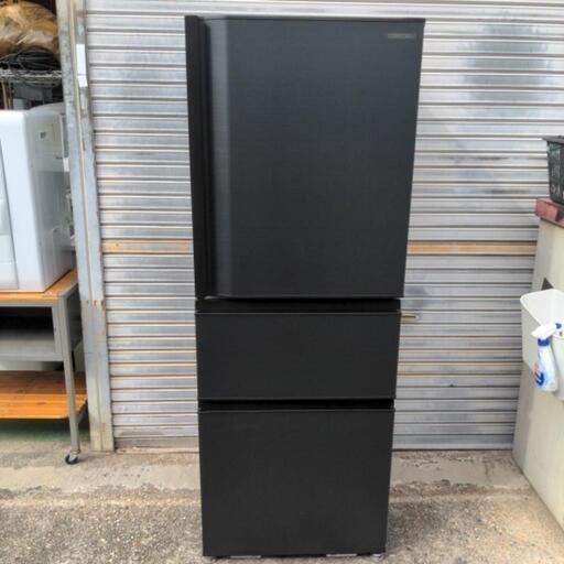 TOSHIBA　2022年式　ノンフロン冷凍冷蔵庫　GR-U33SC(KZ)　50/60hertz　100V　326L　3ドア