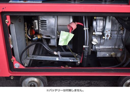 ≪yt1524ジ≫ shindaiwa/新ダイワ ガソリンエンジン溶接機兼発電機 EGW151MS 150Aクラス 発電100V EG始動確認済/現状品 60722-11