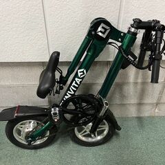 美品 FUNVITA ファンビータ GX 折りたたみ電動アシスト自転車 小型12 