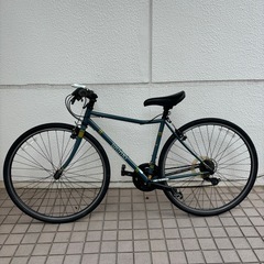 BRUNO クロスバイク 700C 16段変速 AY700 steel 美品