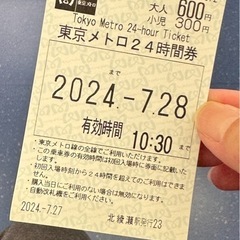 東京メトロ24時間券