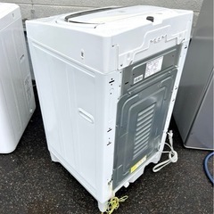 札幌市内配送可 美品 21年製 東芝 TOSHIBA 7kg 全自動洗濯機 AW-7GM1BK グランホワイト