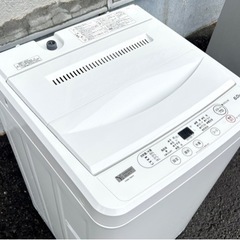 札幌市内配送可 美品 23年製 YAMADA ヤマダ電機 6kg 全自動洗濯機 YWM-T60H1 