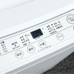 札幌市内配送可 美品 23年製 YAMADA ヤマダ電機 6kg 全自動洗濯機 YWM-T60H1 