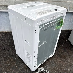 札幌市内配送可 美品 23年製 YAMADA ヤマダ電機 6kg 全自動洗濯機 YWM-T60H1 